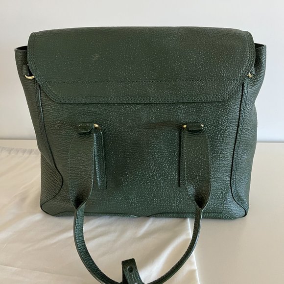 3.1 Phillip Lim Large Pashli Satchel in Green - Picture 6 of 11